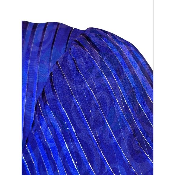 Anne Crimmins Dress Umi Collection Size 8 1980s SILK Vintage Ruffles Flounce - Picture 5 of 8